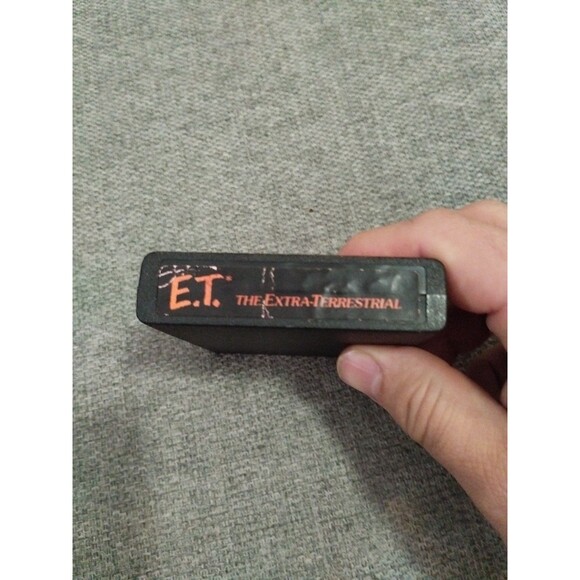E. T. The Extra-Terrestrial for Atari 2600. Tested & Works. Vintage 1982 - Picture 2 of 3